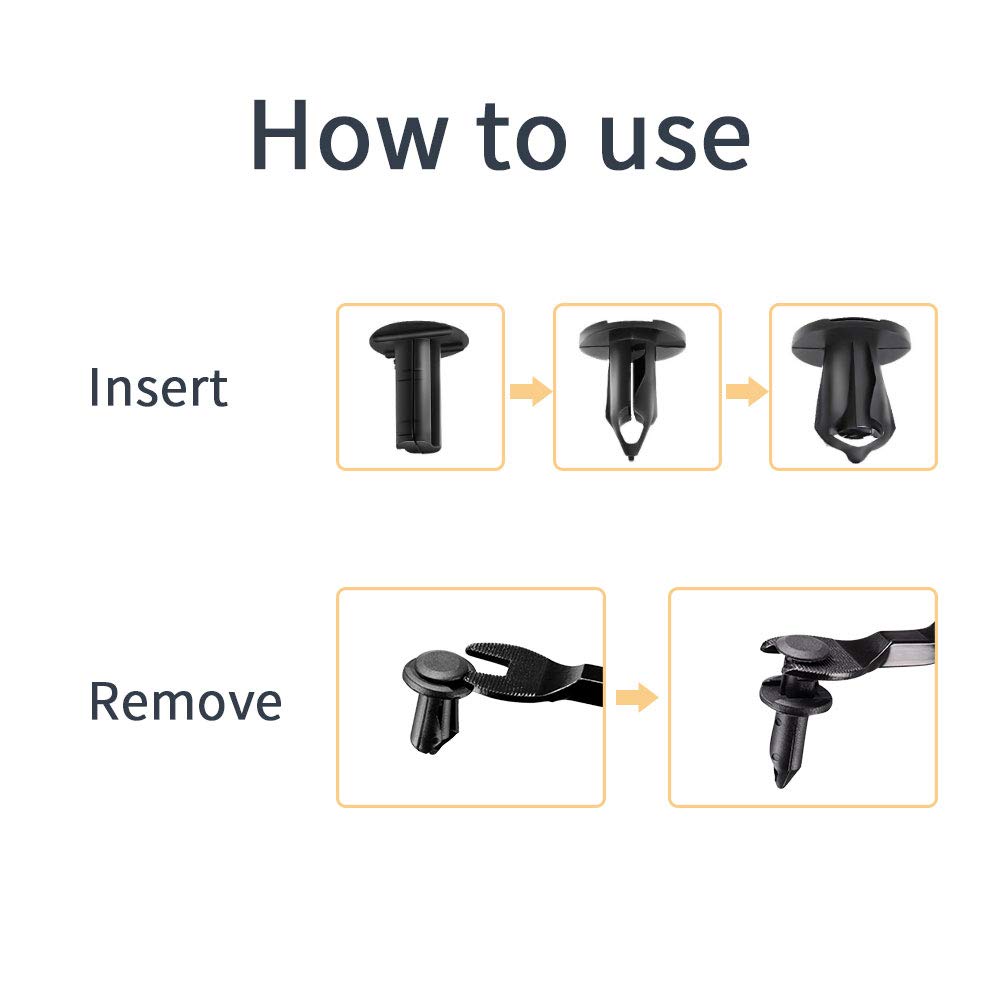 UTV ATV 8mm Fastener Rivets - Kemimoto