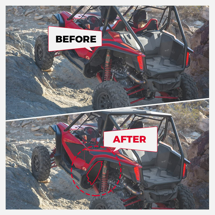 Honda Talon 1000R/ 1000X Mud Guard ( 3 pcs ) - Kemimoto
