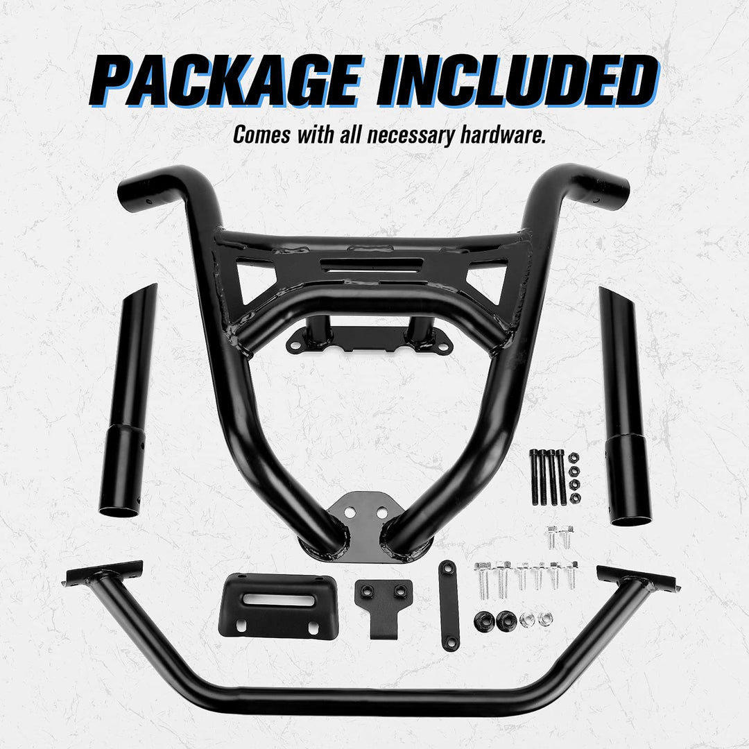 Front Bumper Fit Polaris RZR XP 1000 / Turbo (2019-2023) - Kemimoto
