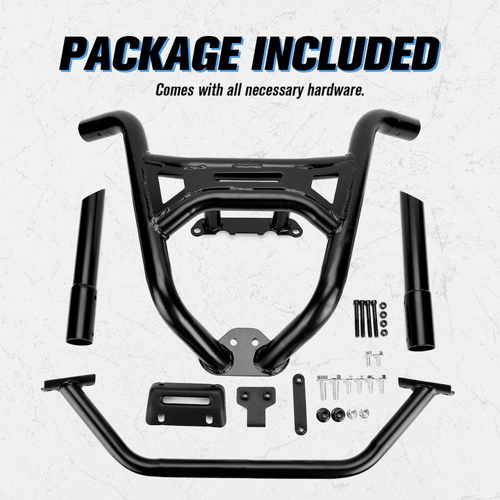 Front Bumper Fit Polaris RZR XP 1000 / Turbo (2019-2023) - Kemimoto