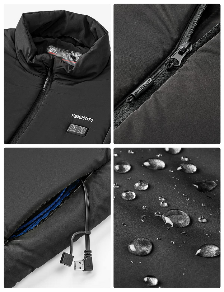 Classic Heated Vest with zipper