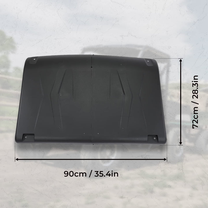 Ranger 570 Midsize Roof Plastic Hard, Combination Roof Top - Kemimoto