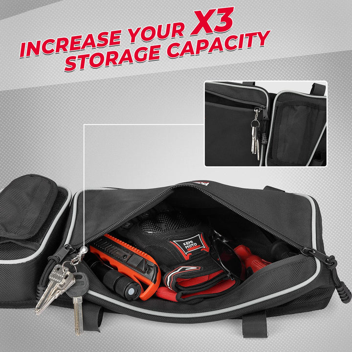 kemimoto storage bag will increase your storage capacity