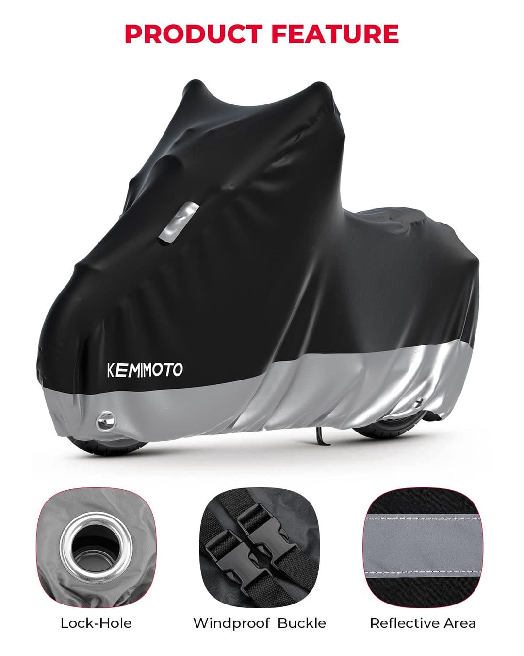 Motorcycles Protective Cover - Kemimoto