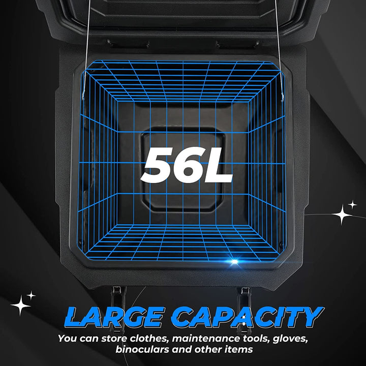 Talon Storage Box 56L for 2019 2020 2021 Talon 1000X 1000R 1000X-4 Accessories - Kemimoto