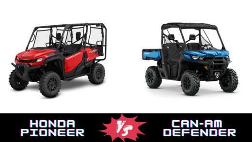 Can-Am Defender Vs. Honda Pioneer Which is better