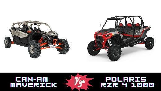 Can-Am Maverick Sport Max vs. Polaris RZR 4 1000-1