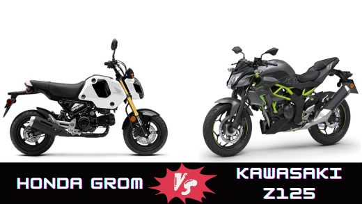 Honda Grom vs. Kawasaki Z125