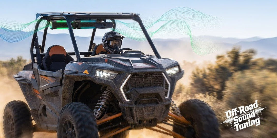 Kemimoto Midnight Series Gen2 Bluetooth Speakers for Can-Am X3