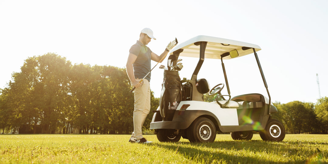 Kemimoto electric golf push carts