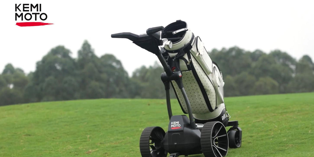 Kemimoto remote control electric golf push cart