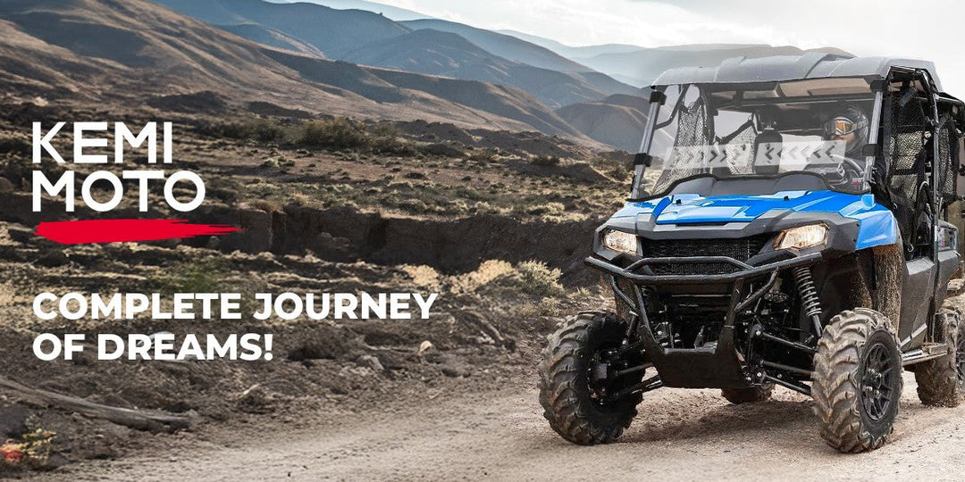 Kemimoto accessories for UTV upgrades