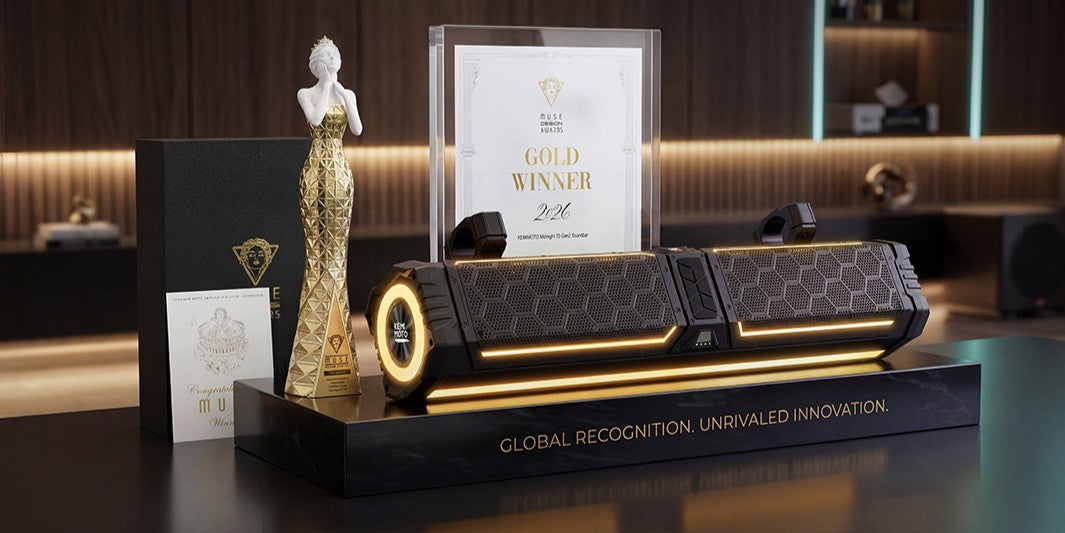 Kemimoto Award-Winning Outdoor Audio System Midnight 70 Gen2