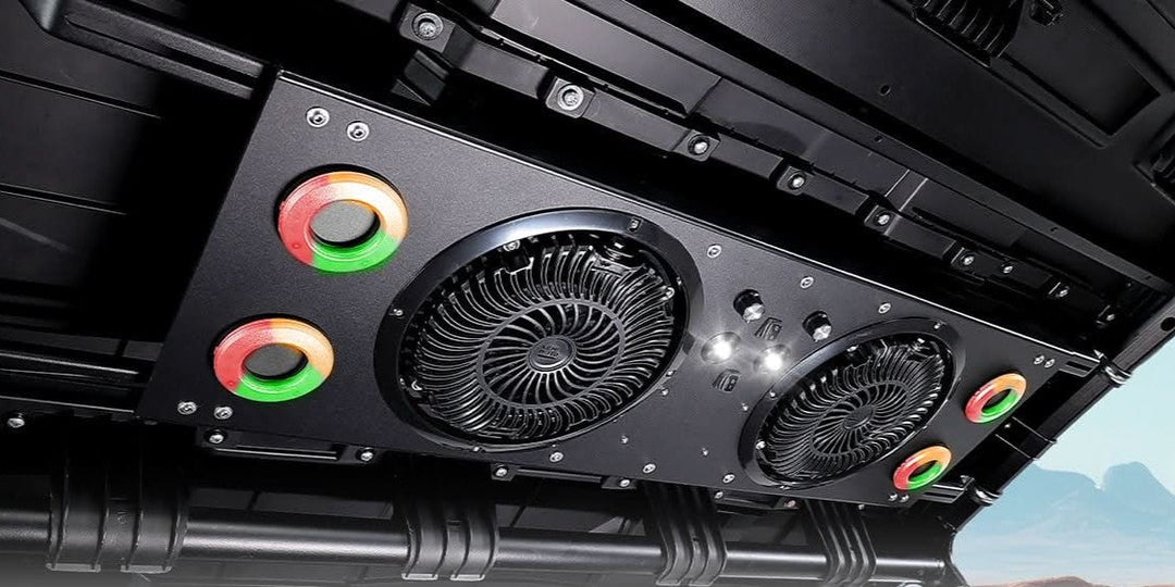 KEMIMOTO UTV RGB fans for Polaris RZR