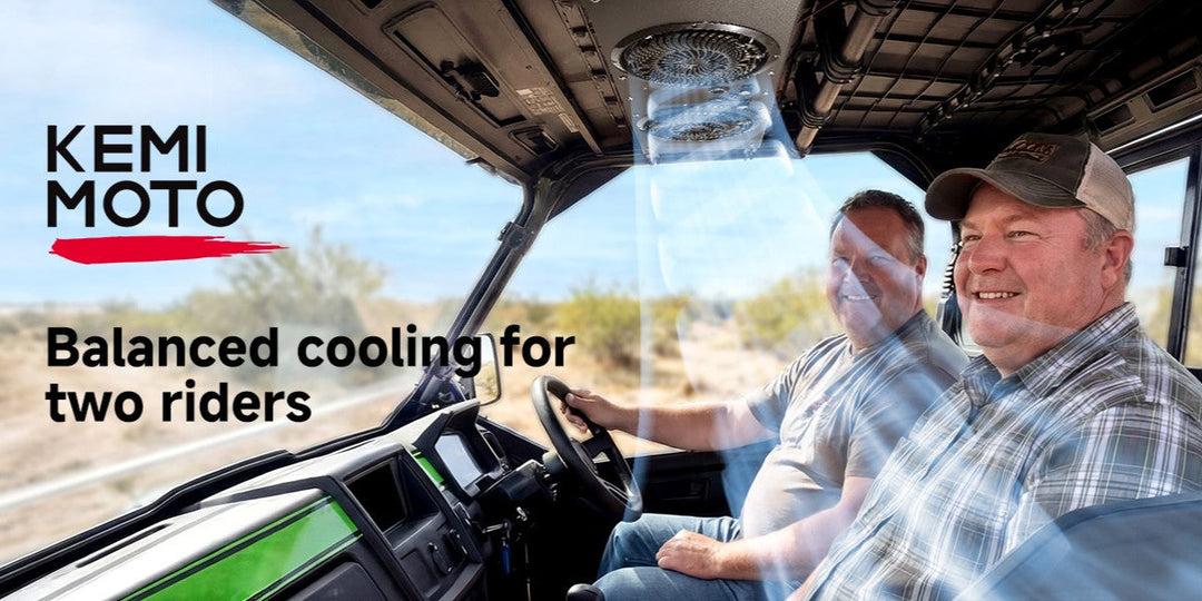 Kemimoto high-performance UTV cooling fans