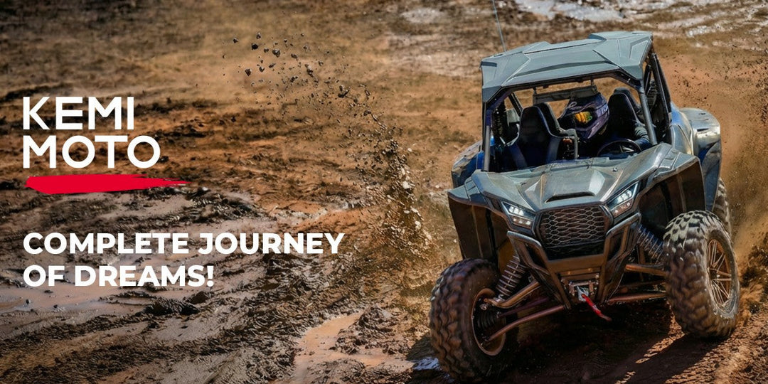 Kemimoto accessories for UTV trail riding