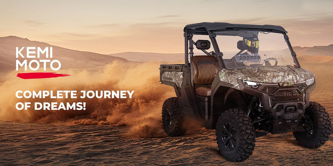 Kemimoto UTV windshields