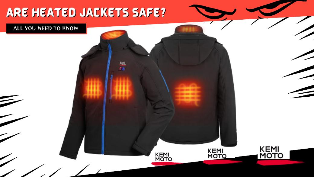 Kemimptp’s machine washable Heated jackets on the image and KEIMOTO Logo-1
