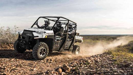 Men Riding a Polaris Ranger 1000