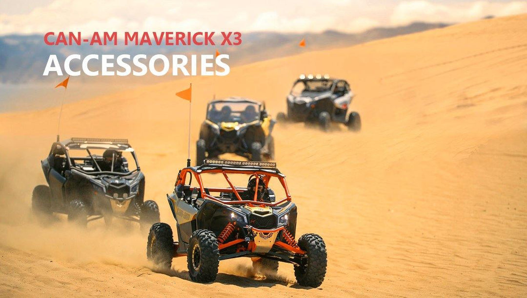 Top10 Can-Am Maverick X3 decent accessories from Kemimoto! - KEMIMOTO