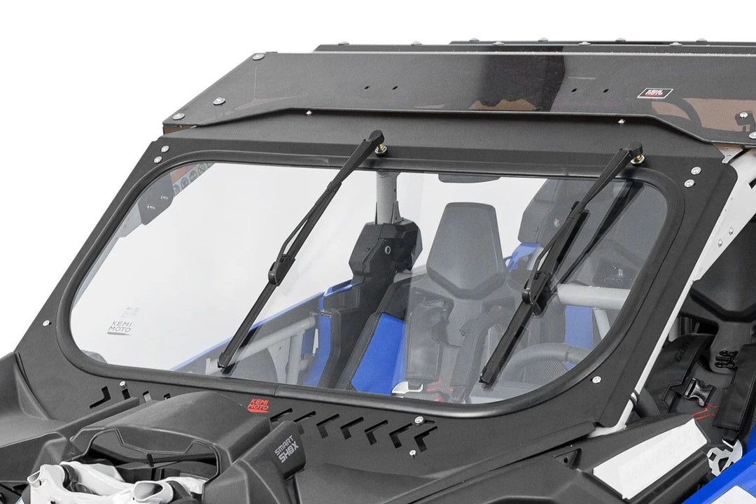 Can-Am X3 windshield with dual wipers