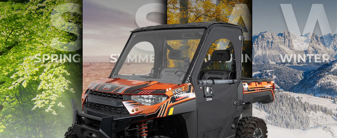 polaris ranger full door for all-season riding