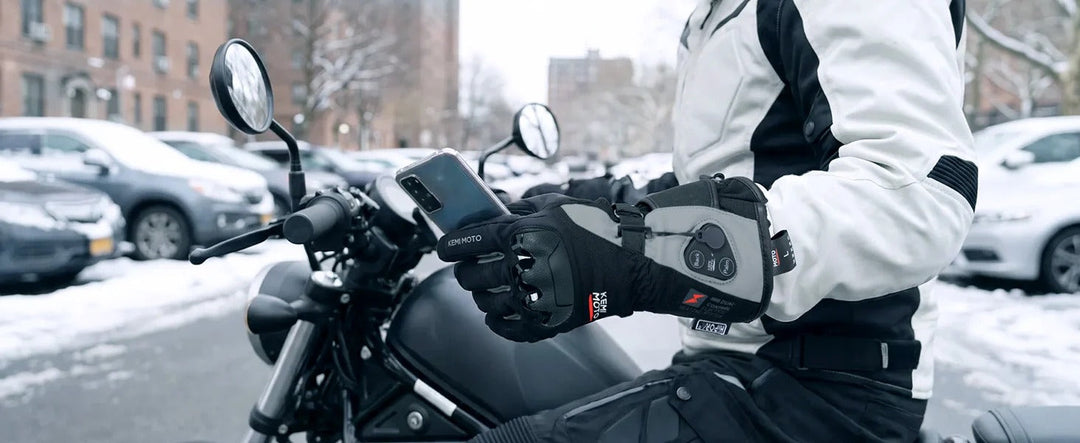 heated motorcycle gloves for winter riding