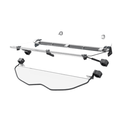 Kemimoto Flip Up Windshields
