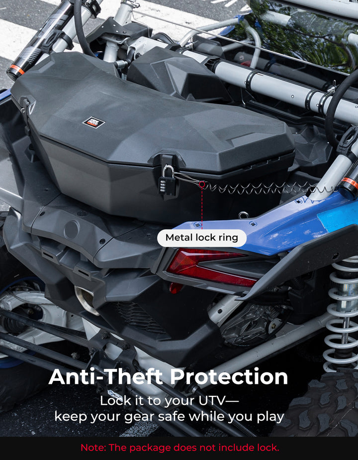 30L Rear Storage Box for Can-am X3/MAX, Commander
