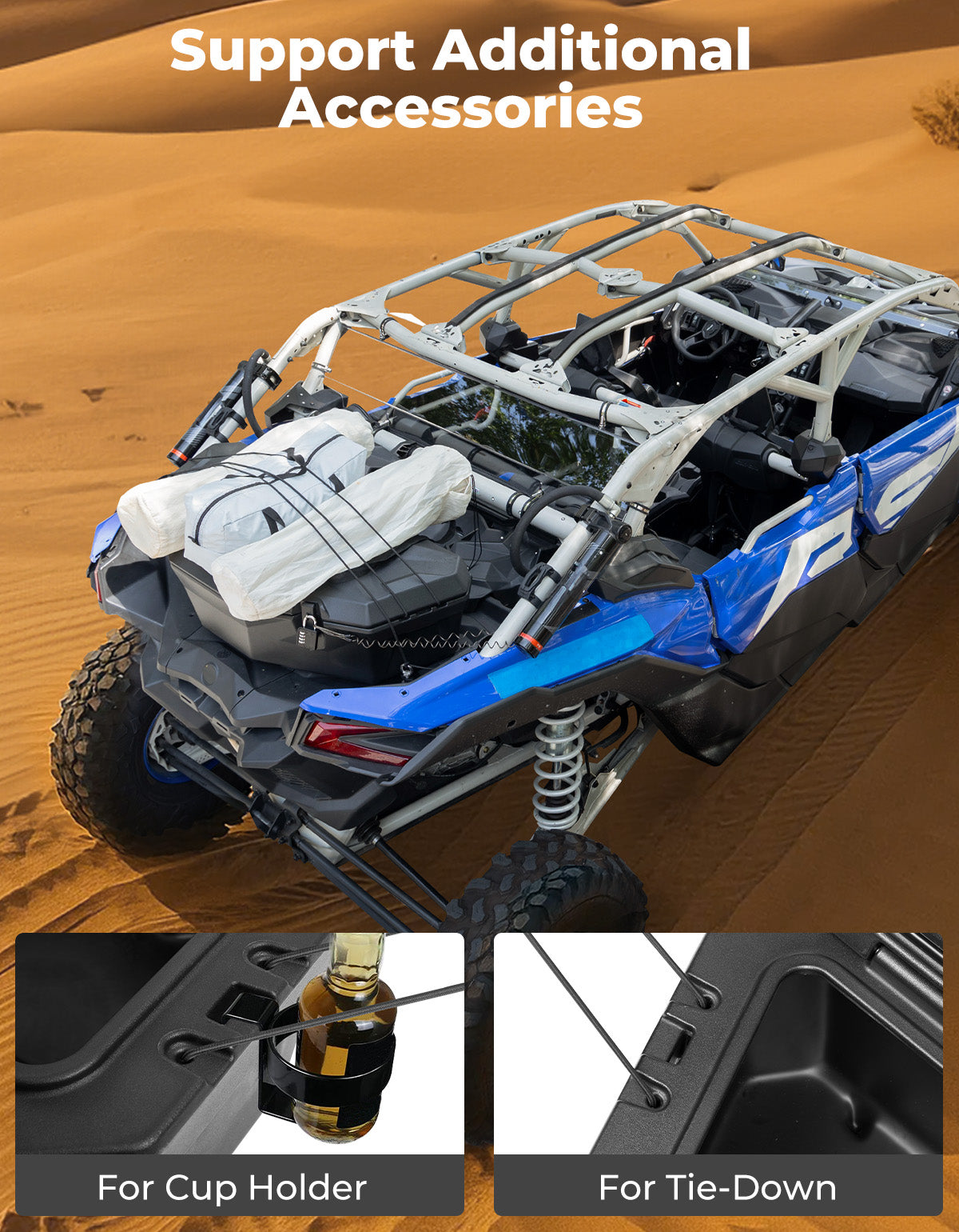 30L Rear Storage Box for Can-am X3/MAX, Commander