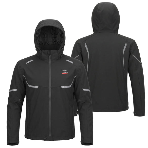 2-in-1 Detachable Liner CE Armor All Season Motorcycle Jacket