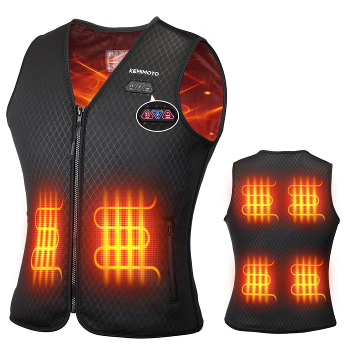 Women’s 6-Zone Heating Heated Vest with Battery Pack