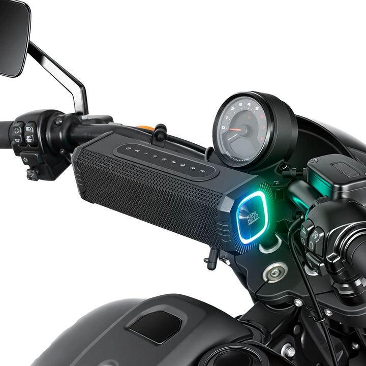 Motorcycle Universal Bluetooth Sound Bar with RGB Lights - Kemimoto