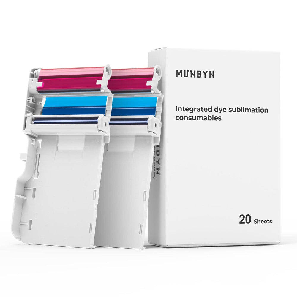 MUNBYN 2"x3" Premium Instant Photo Paper Automatic Lamination - Kemimoto
