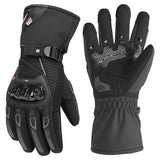 Guantes térmicos impermeables con pantalla táctil para motociclismo, vehículos todoterreno (ATV), UTV y motos de nieve