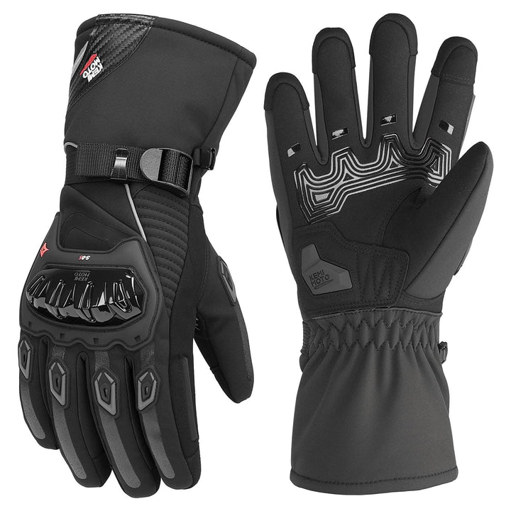 Rainproof Riding Warm Gloves with Touchscreen for Motorcycle Riding, ATV, UTV, Snowmobile