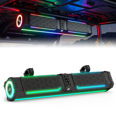 Midnight 80 Gen2 Soundbar For Can am Polaris