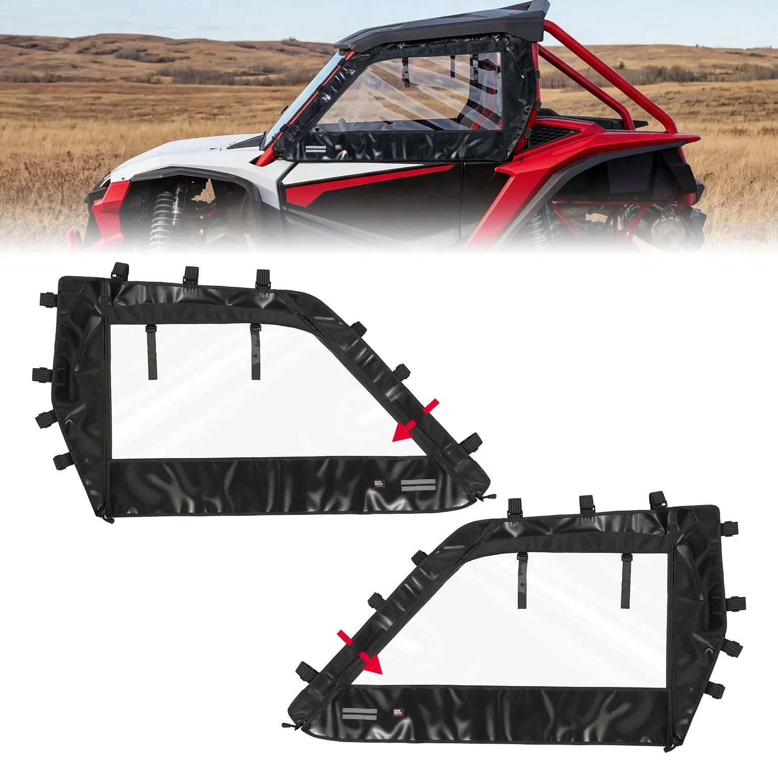 Soft Upper Doors For Honda Talon 1000X 1000R