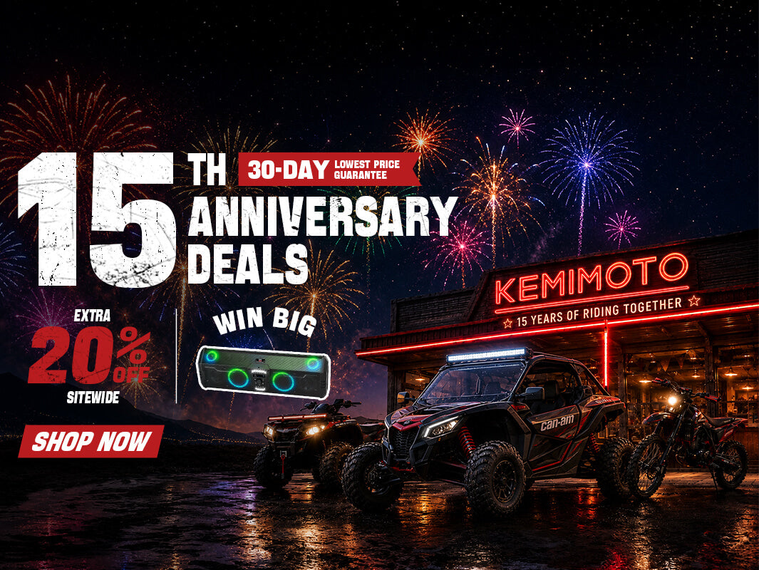 Kemimoto® Official: Aftermarket UTV Accessories & Parts