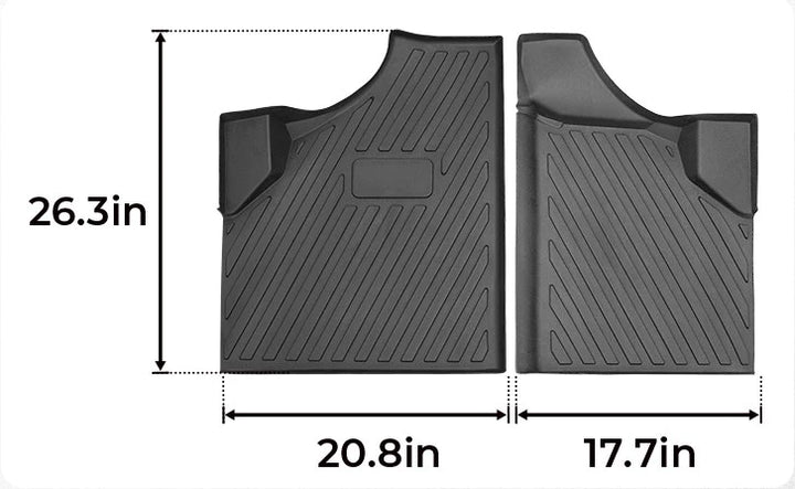 TPE Floor Mats for Can-Am Defender