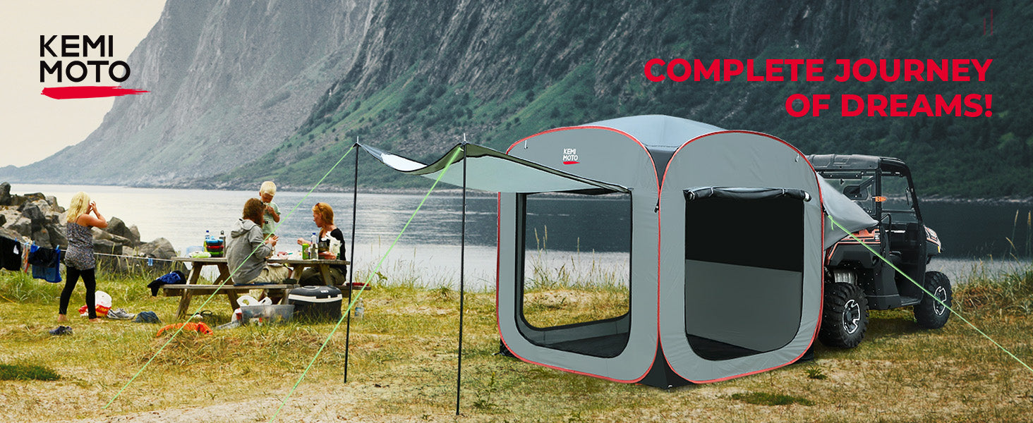 UTV Universial Camping Pop-up Tent for Ranger / General