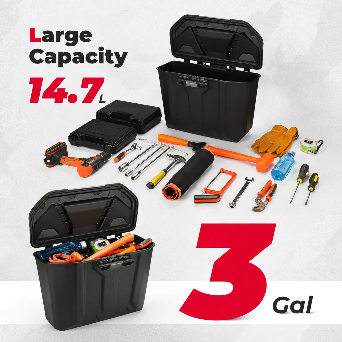 Keep essential gear close at hand without filling up your main cargo area.