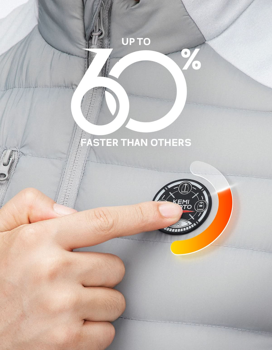 Heated Vest for Women and Men Thermal Reflective with Battery Pack