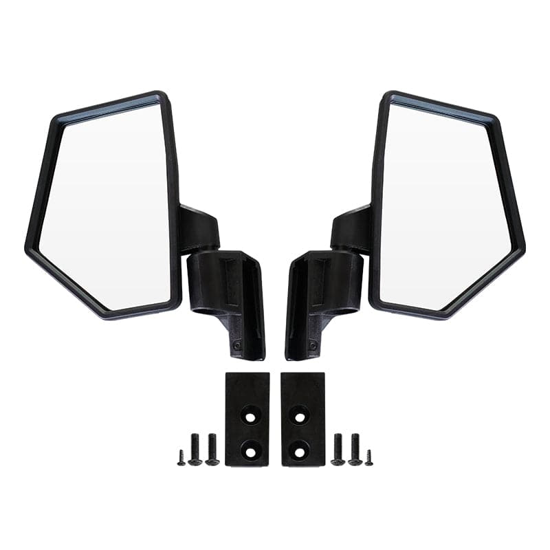 Door-Mounted Side Mirrors for Polaris Ranger XD 1500 - Kemimoto