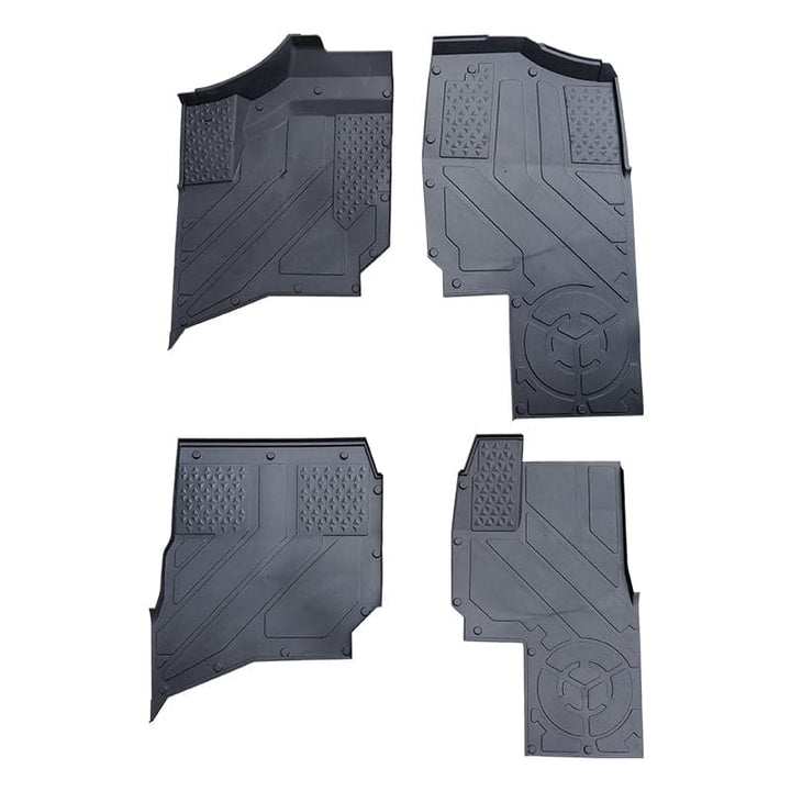 4pcs TPE Floor Mats Anti-Slip Mats for Ranger CREW XD 1500 2024+ - Kemimoto