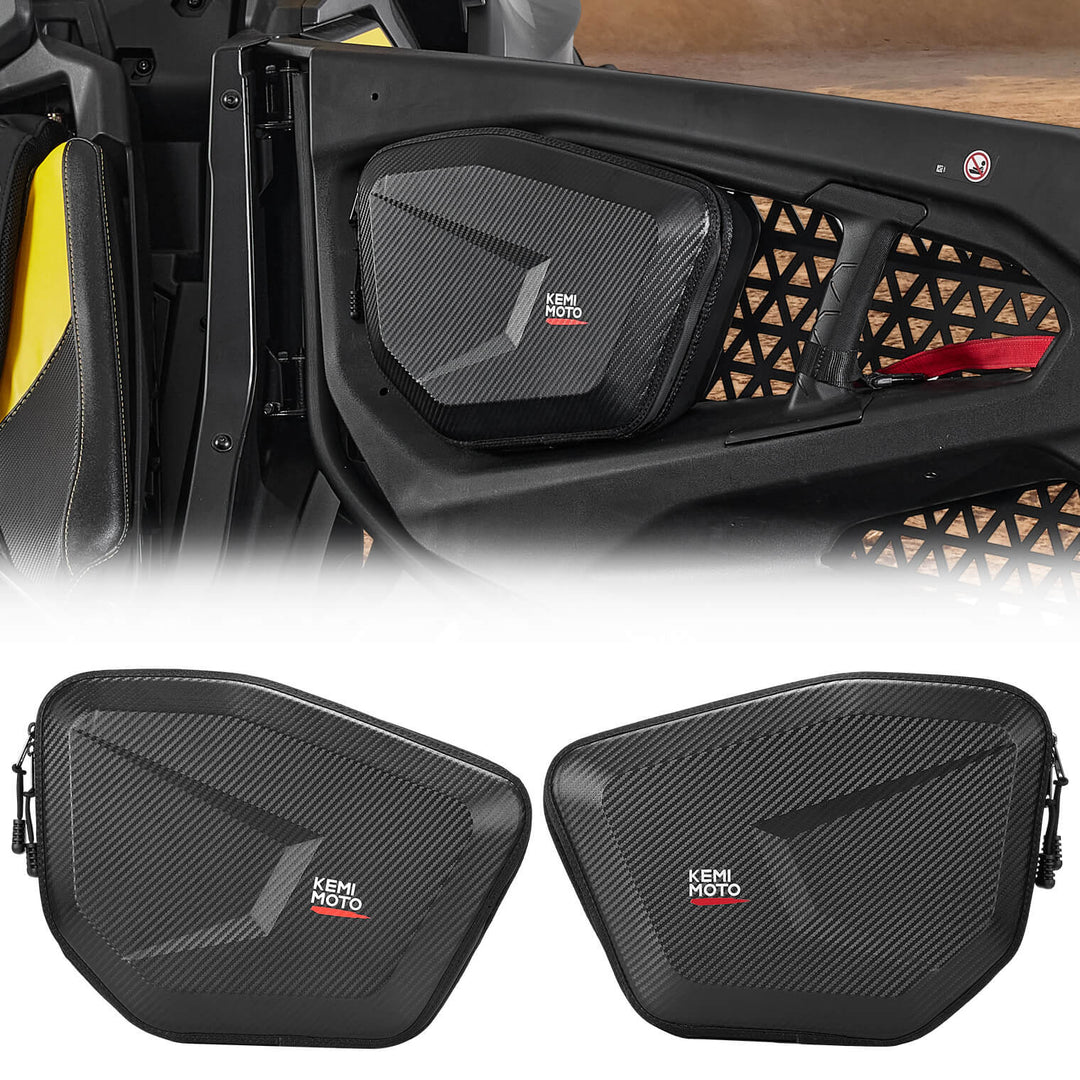 Upper Door Bags for Can-Am Maverick R 2024+ - Kemimoto