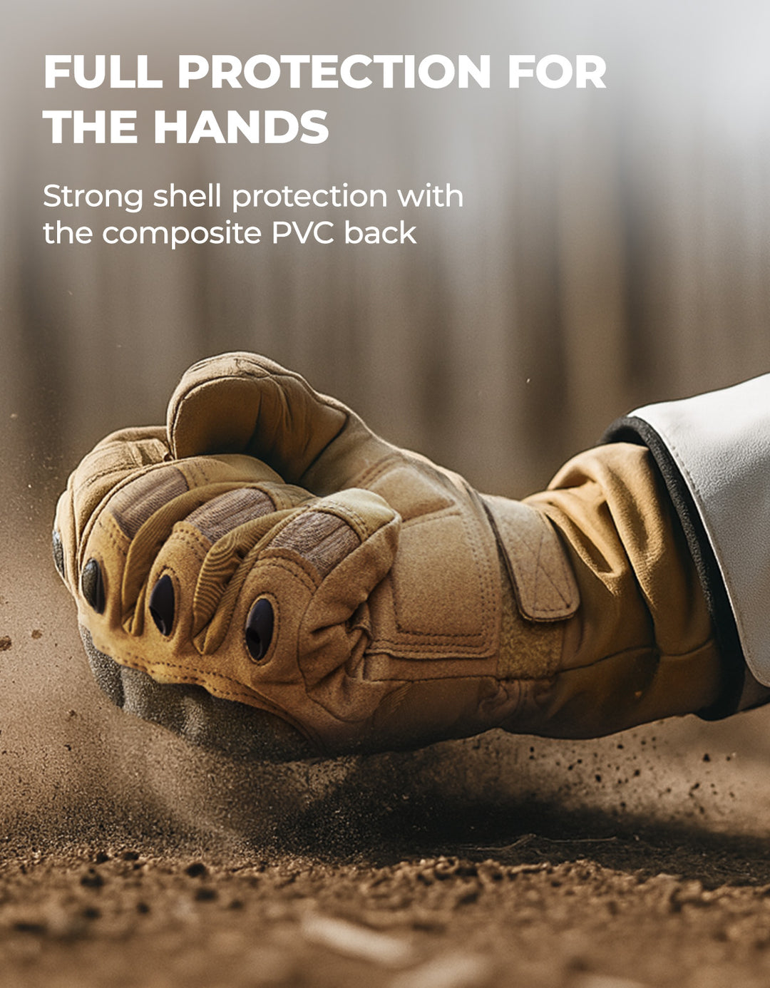 Men’s Tactical Gloves Winter Warm Touchscreen Motorcycle Riding Gloves - Kemimoto