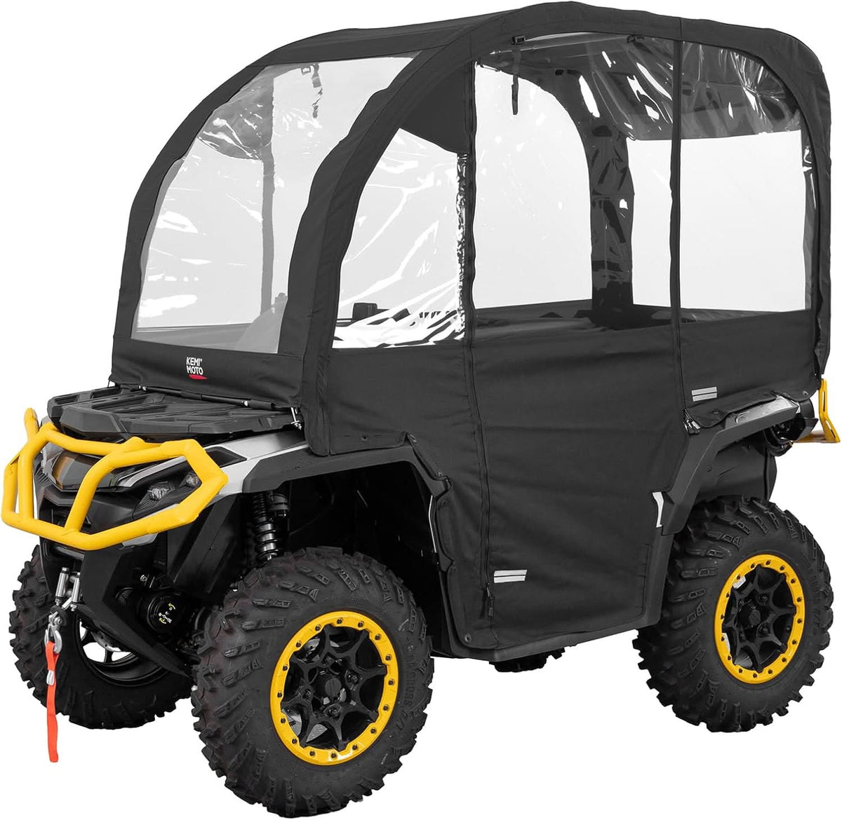 3-in-1 Extra Large ATV Cab Enclosure for Polaris, Can-Am, Kawasaki, Arctic Cat, CFMOTO - Kemimoto