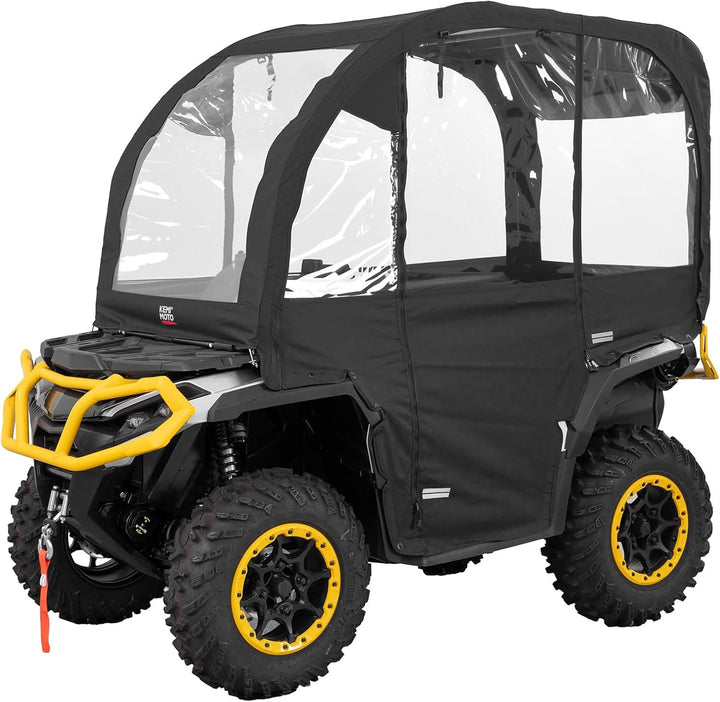 3-in-1 Extra Large ATV Cab Enclosure for Polaris, Can-Am, Kawasaki, Arctic Cat, CFMOTO