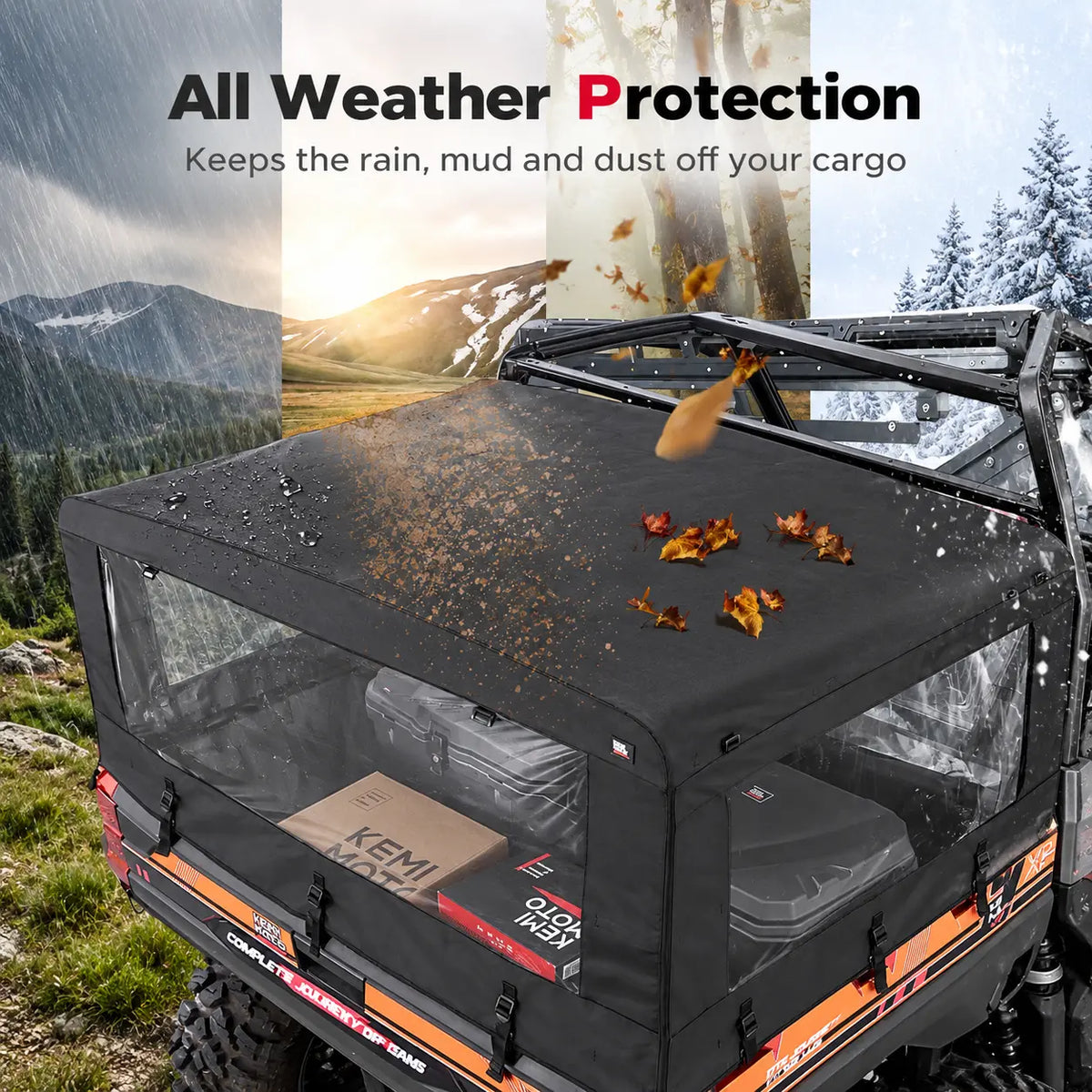 Keep Your Cargo Better Protected Outdoors